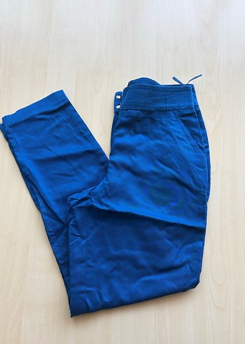 ADİL IŞIK Mavi Kadın Cigarette Pantolon - Görsel 4