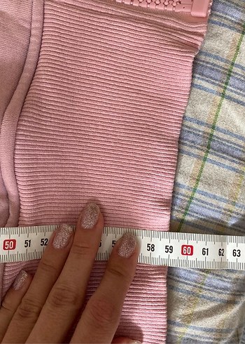 Pembe barbie kapsonlu ceket - Görsel 7