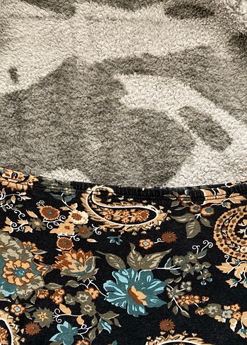 Bohem Çok Renkli Midi Etek Dantel Detaylı - Görsel 3