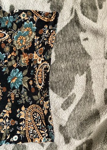 Bohem Çok Renkli Midi Etek Dantel Detaylı - Görsel 4