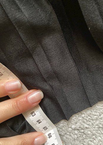 Siyah Pileli Etek - Görsel 4