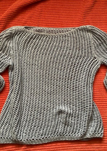 Kadın Örgü Uzun Kollu kazak - Görsel 3