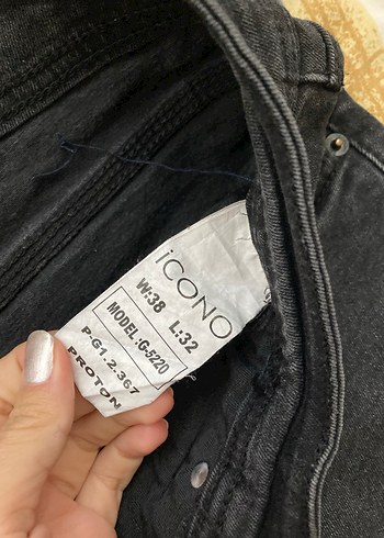 Erkek siyah jean - Görsel 6