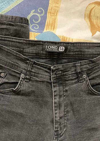 Erkek siyah jean - Görsel 3