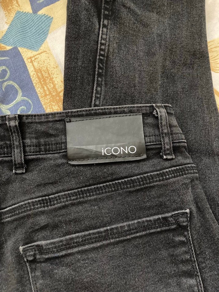 Erkek siyah jean - Görsel 4