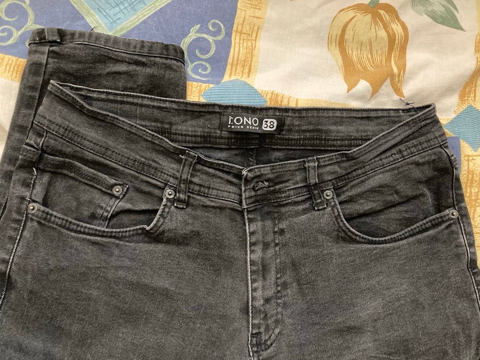 Erkek siyah jean - Görsel 3