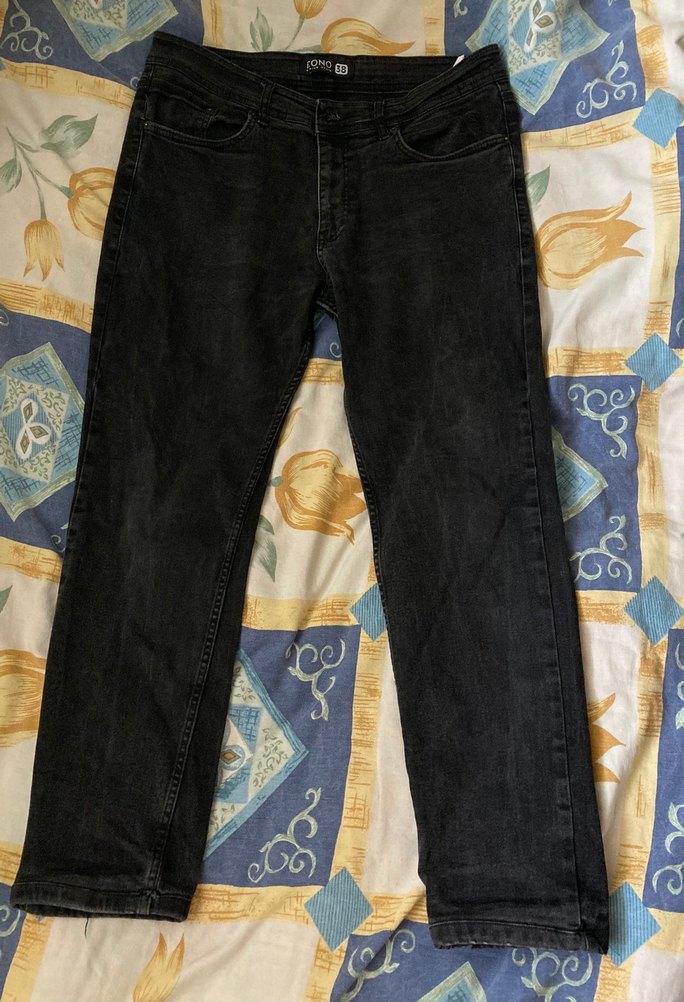 Erkek siyah jean - Görsel 2