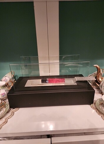 Masa üstü şömine  - Görsel 2