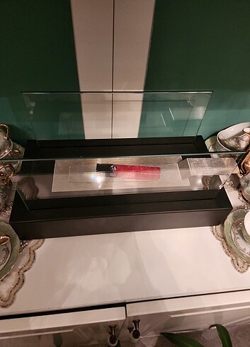 Masa üstü şömine  - Görsel 3