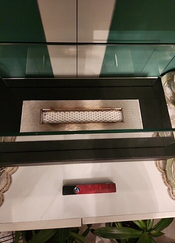 Masa üstü şömine  - Görsel 4