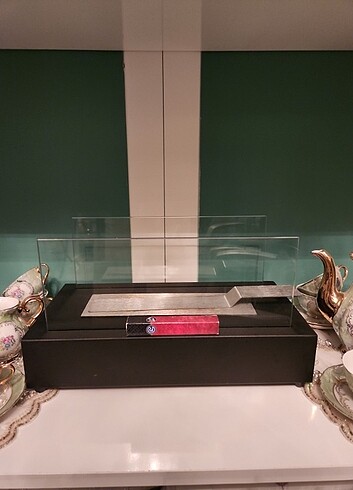 Masa üstü şömine  - Görsel 5