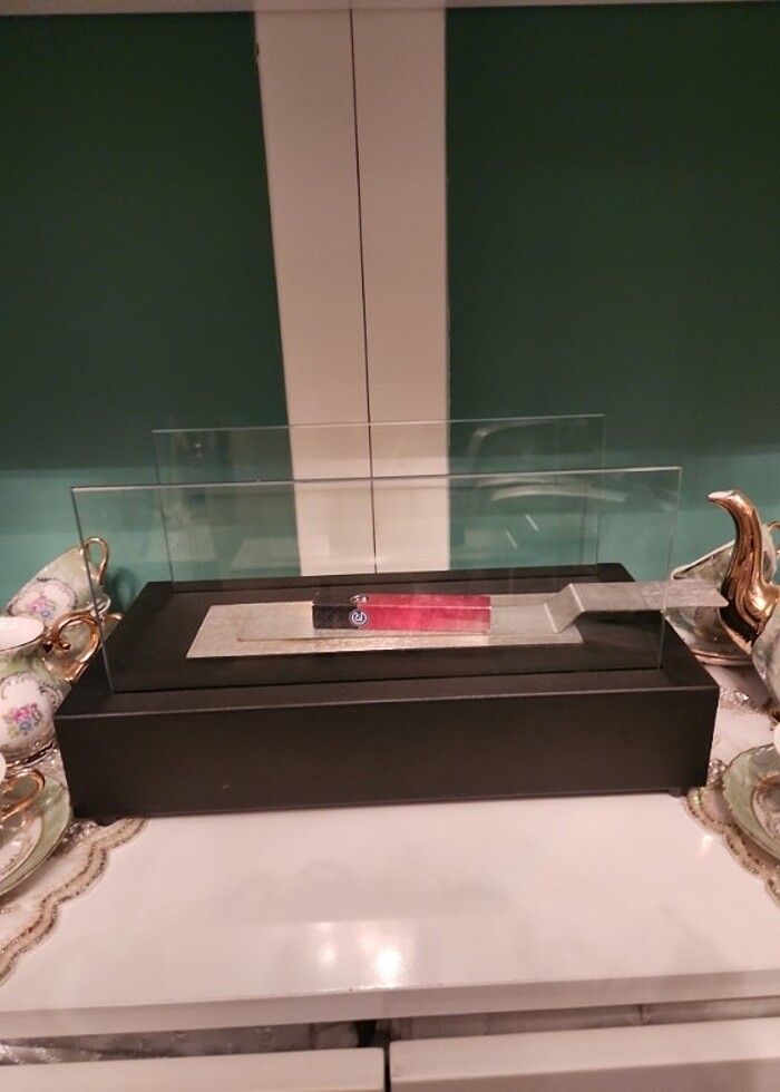 Masa üstü şömine  - Görsel 2