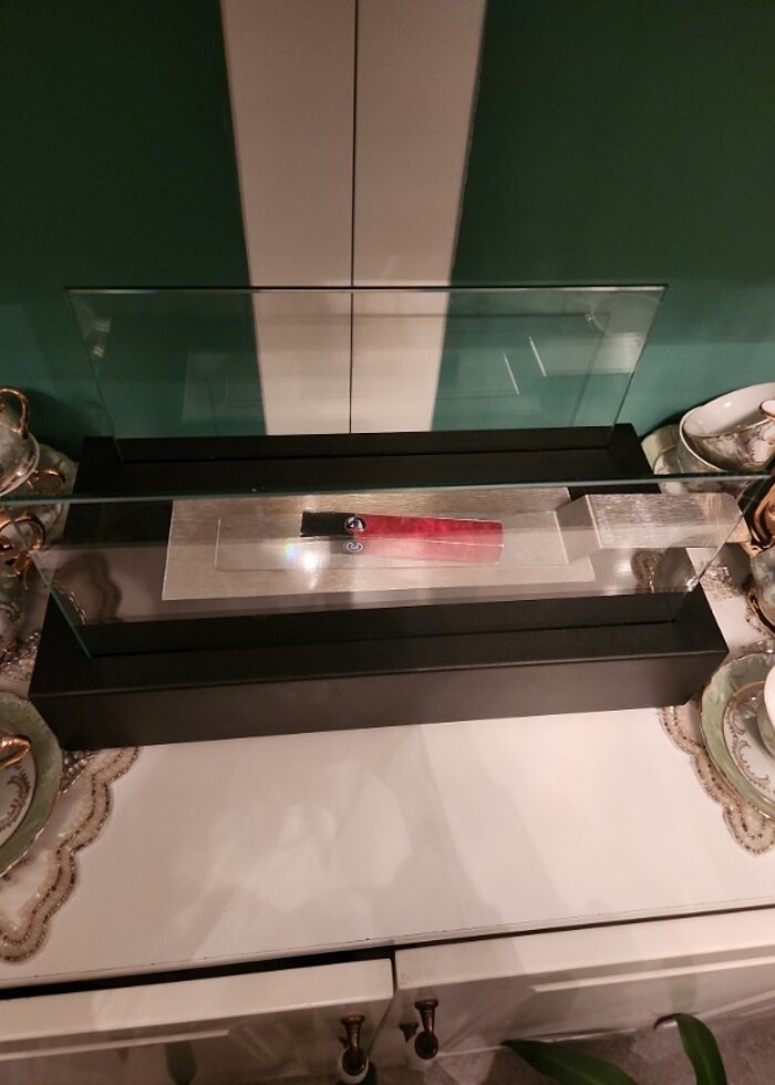 Masa üstü şömine  - Görsel 3