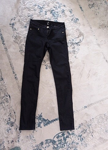 36 Beden #hm siyah kot pantolon 