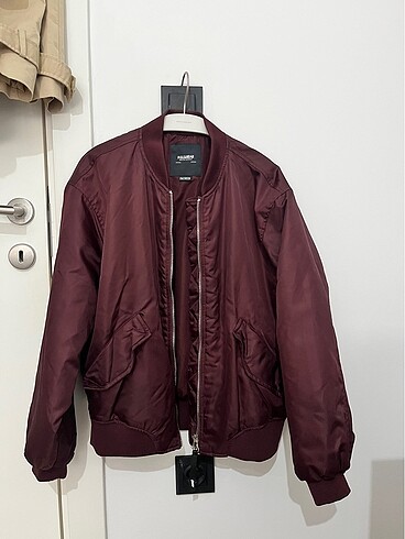 pull&bear bordo bomber