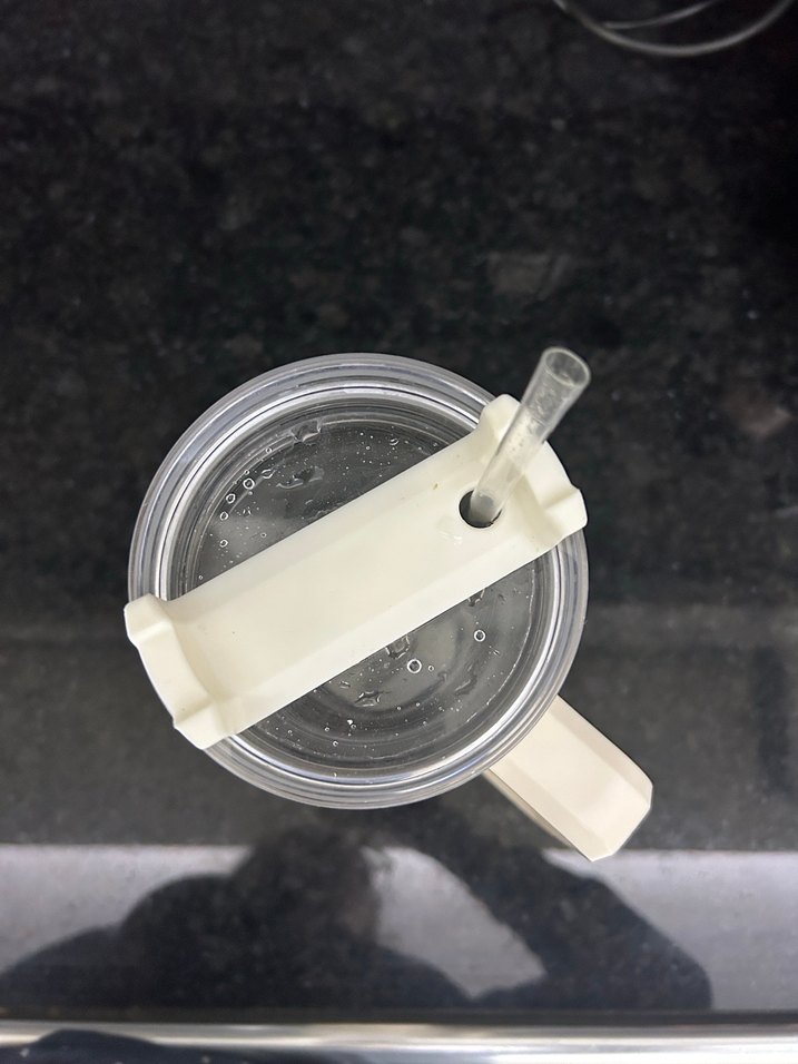 Beyaz Kulplu Termos Bardak - Görsel 5