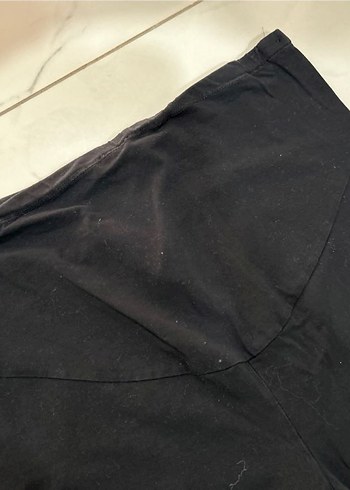 LC Waikiki Siyah Midi Kadın hamile Tayt