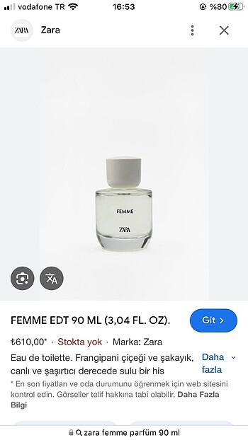 zara femme