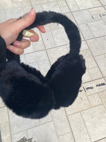 peluş kulaklık