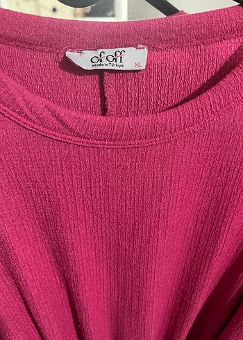 Pembe Uzun Kollu Salaş Kadın Elbise - Görsel 2