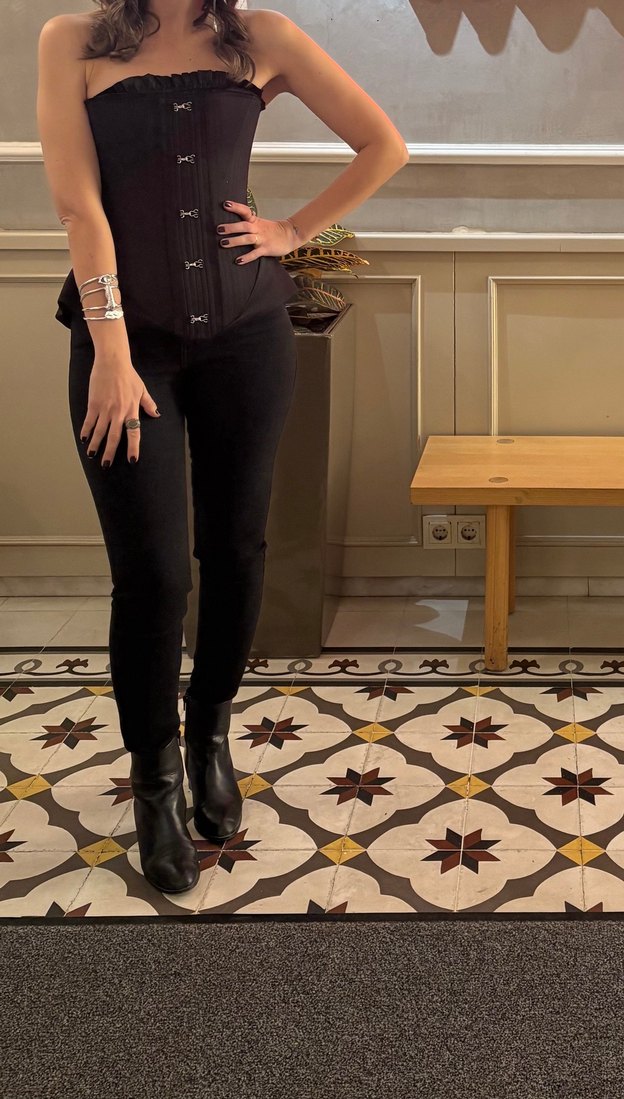 Fèe Muse  Victoria Siyah Korse Set - Görsel 3