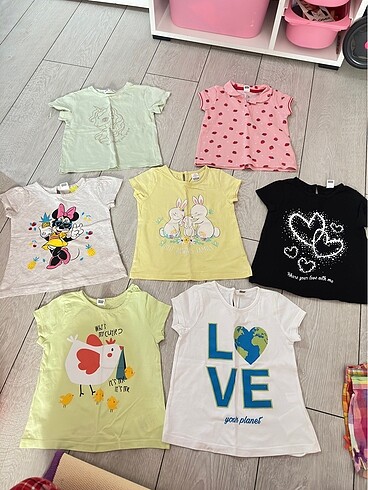 18-24 Ay Beden Tshirt şort