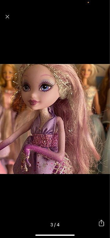  Beden Barbie moda masalı peri