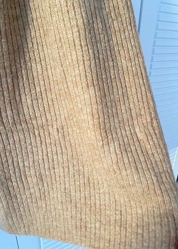 Bej Kadın Triko Uzun Etek - Görsel 2