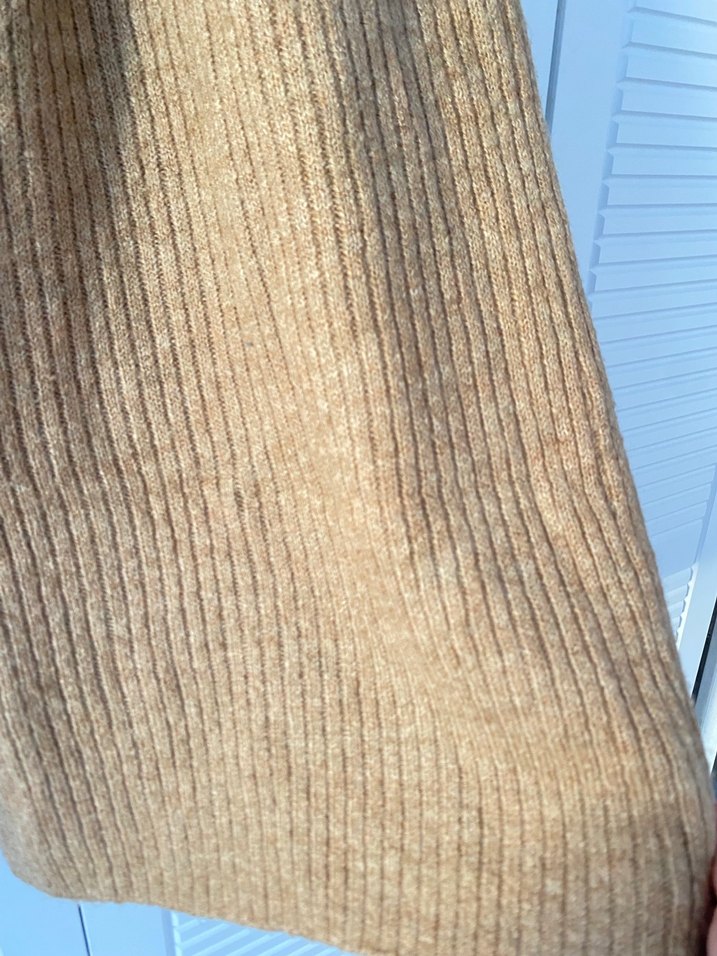 Bej Kadın Triko Uzun Etek - Görsel 2