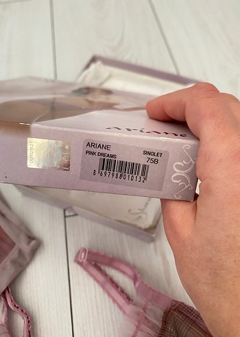 Pembe Mini Bohem Desenli Sütyen Takımı - Görsel 3