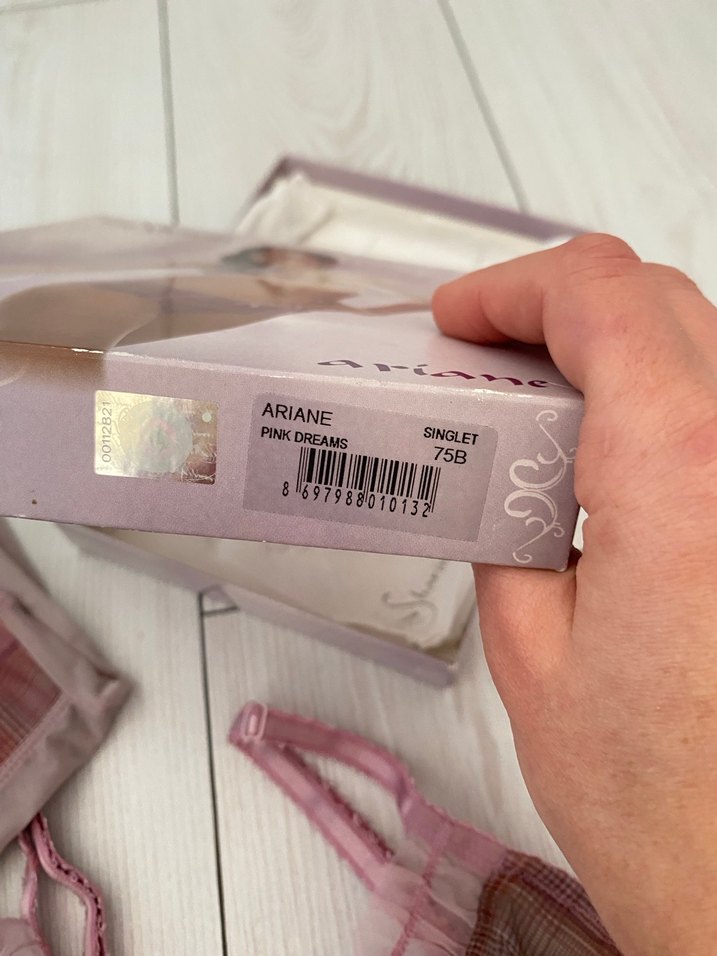 Pembe Mini Bohem Desenli Sütyen Takımı - Görsel 3