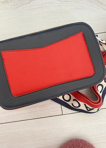 Gri Deri Kadın Çapraz Çanta - Görsel 2