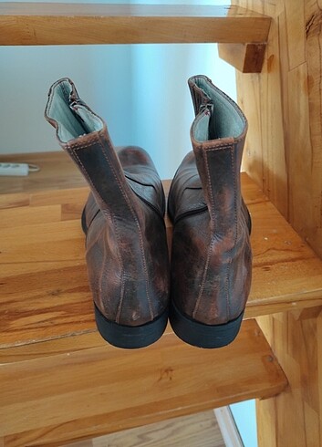 Fertini deri erkek çizme - Görsel 2