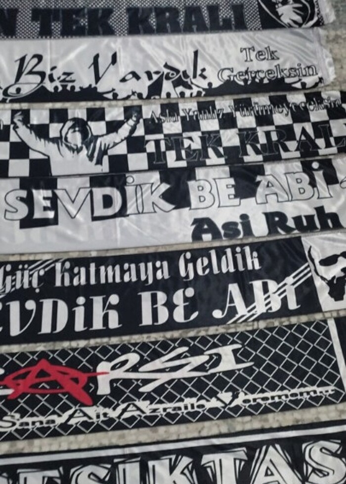 Taraftar atkı  bileklik hediye - Görsel 3