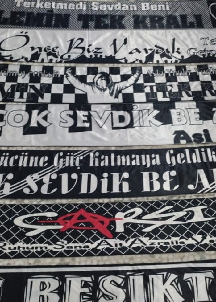 Taraftar atkı  bileklik hediye - Görsel 5