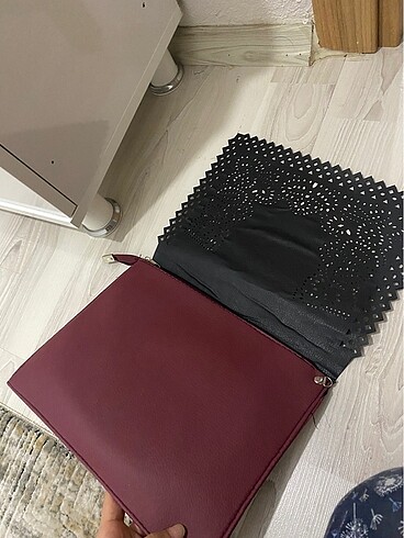  Beden bordo Renk Çanta