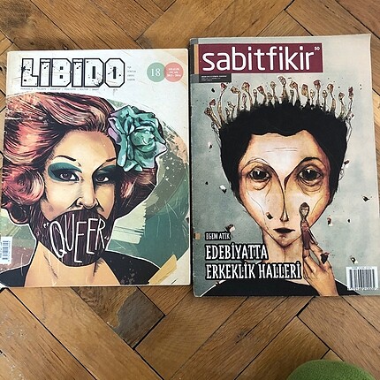 2 dergi birlikte: Sabitfikir ve Libido