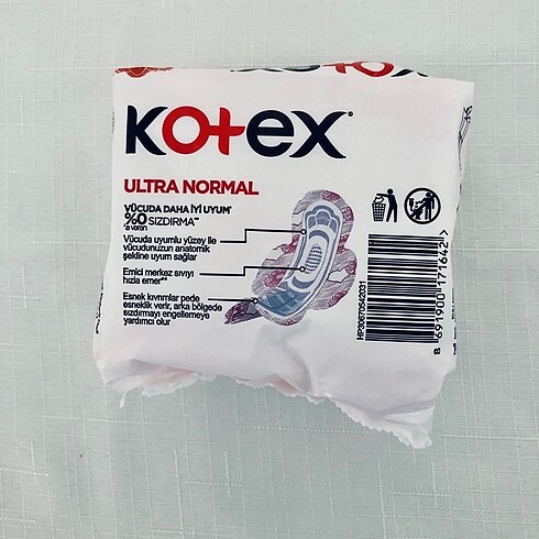  Beden Kotex normal 8?li ped