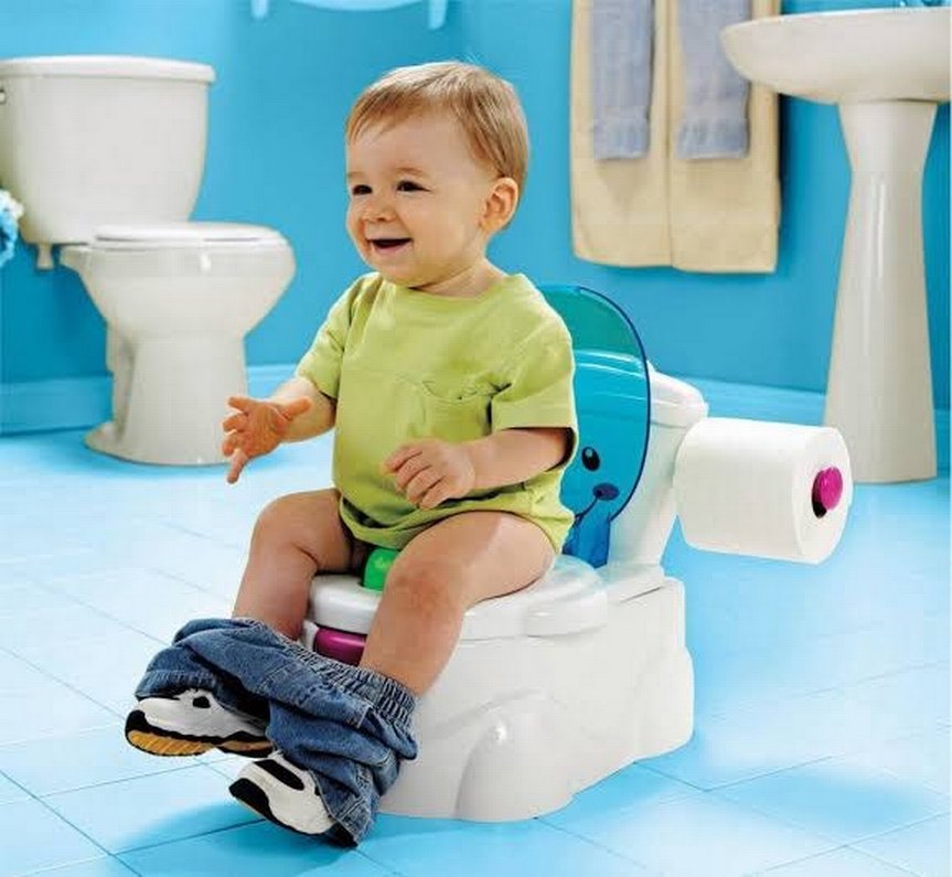 Fisher-Price Çocuk Tuvaleti Oyuncak - Görsel 2