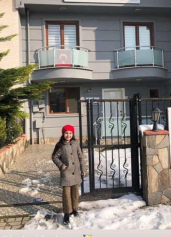 10 Yaş Beden Koton cocuk kaban