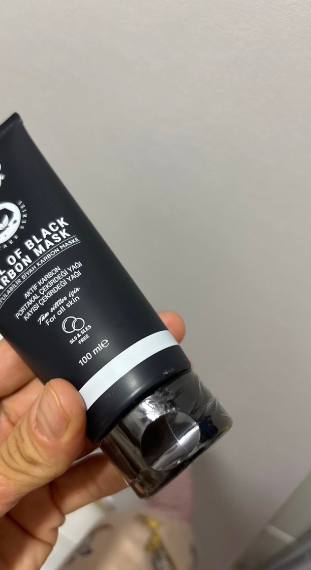 Aktif Karbonlu Soyulabilir Siyah Maske - Görsel 3