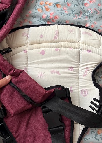 Bordo Bebek Taşıyıcı - Stylo - Görsel 4
