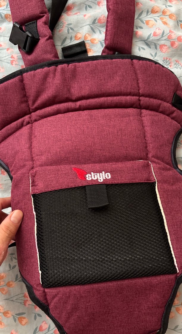 Bordo Bebek Taşıyıcı - Stylo - Görsel 2