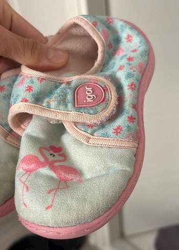 Kız Çocuk Pembe Bağcıksız Terlik - Görsel 3