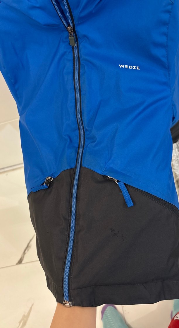 Erkek Çocuk Mavi Fermuarlı Yağmurluk - Görsel 3