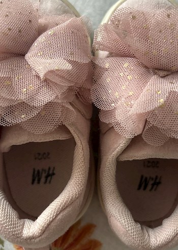 Pembe Fırfırlı Kız Çocuk Spor Ayakkabı - Görsel 3