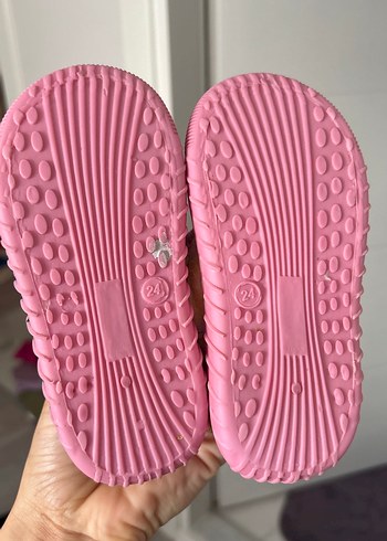 Kız Çocuk Sarı Bağlamalı Terlik - Görsel 3