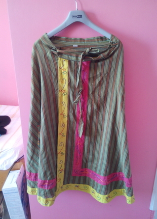 Hippie Etnik Etek, 36-38-40 Beden