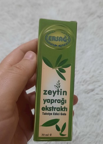 Ersağ Zeytin Yaprağı Ekstraktı 30 ml