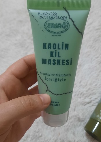 ERSAĞ Kaolin Kil Maskesi 100 ml